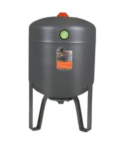 منبع 40 لیتری طوسی رنگ پایه دار وال