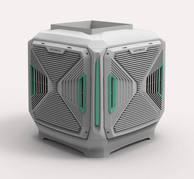 کولر ایرومکس 8000 بالازن بدنه پلیمری با موتور BLDC مدل AM85