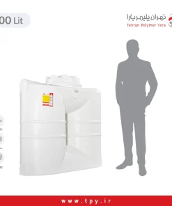 مخزن آب آسان رو مکعبی افقی 500 لیتری تهران پلیمر یارا سه لایه آنتی باکتریال هیدروفوب