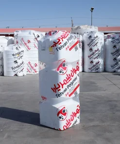 مخزن آب آسان رو مکعبی 500 لیتری تهران پلیمر یارا سه لایه آنتی باکتریال هیدروفوب