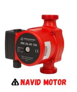 پمپ سیرکولاتور نوید موتور NM 25‑40‑130 پمپ خطی نوید موتور
