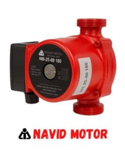 پمپ سیرکولاتور نوید موتور NM 25‑80‑180 پمپ خطی (سمنان انرژی )